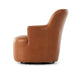 Ernesto Swivel Chair-Freehnd Sftgrn Nutmeg