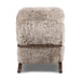 Tobin Chair-Taupe Mongolian Fur