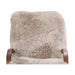 Tobin Chair-Taupe Mongolian Fur