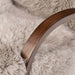 Tobin Chair-Taupe Mongolian Fur