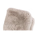 Tobin Chair-Taupe Mongolian Fur