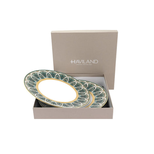 Haviland Reves Du Nil Large Dinner Plate - Gold