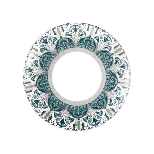 Haviland Reves Du Nil Dessert Plates - Platinum - Set of 4