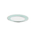 Haviland Illusion Salad Plate - Mint Platinum