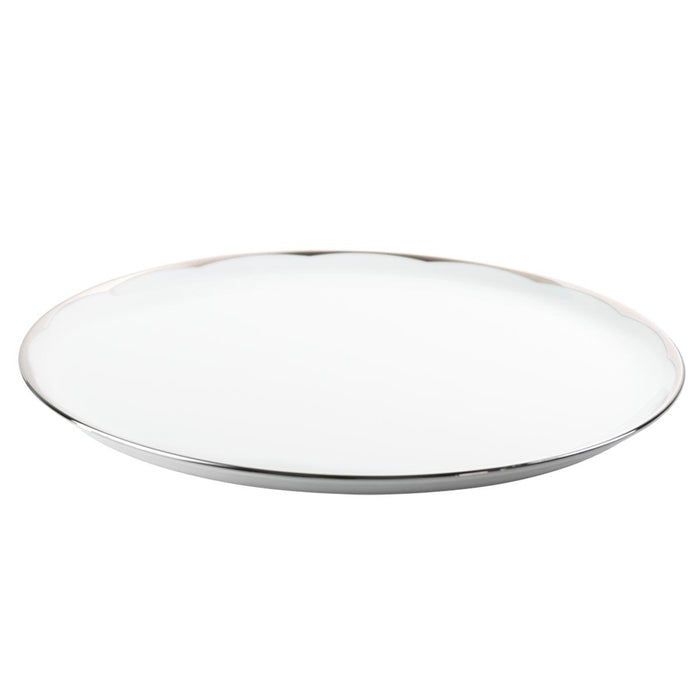 Haviland Illusion Tart Platter - Mint Platinum