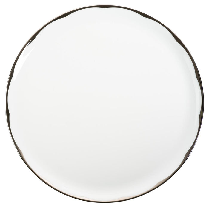 Haviland Illusion Tart Platter - Mint Platinum