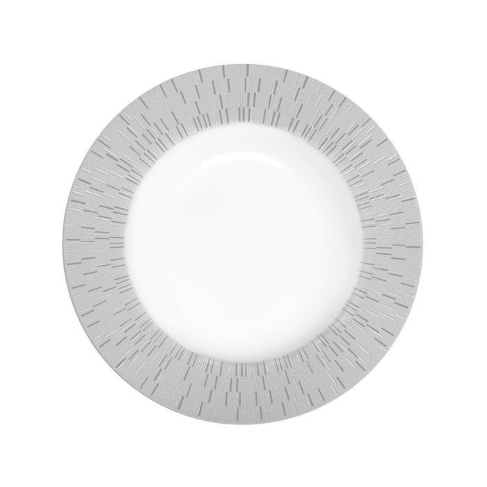 Haviland Infini Blanc Rim Soup Plate