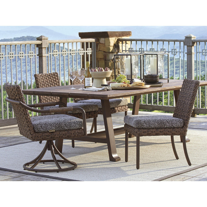 Tommy Bahama Outdoor Kilimanjaro Swivel Rocker Dining Chair