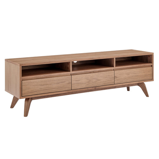 Euro Style Lawrence Media Stand - Walnut