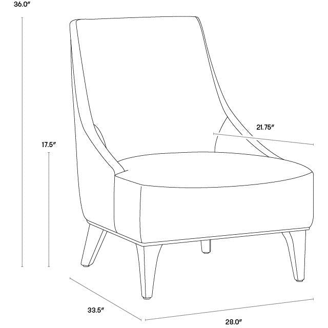 Sunpan Elias Lounge Chair