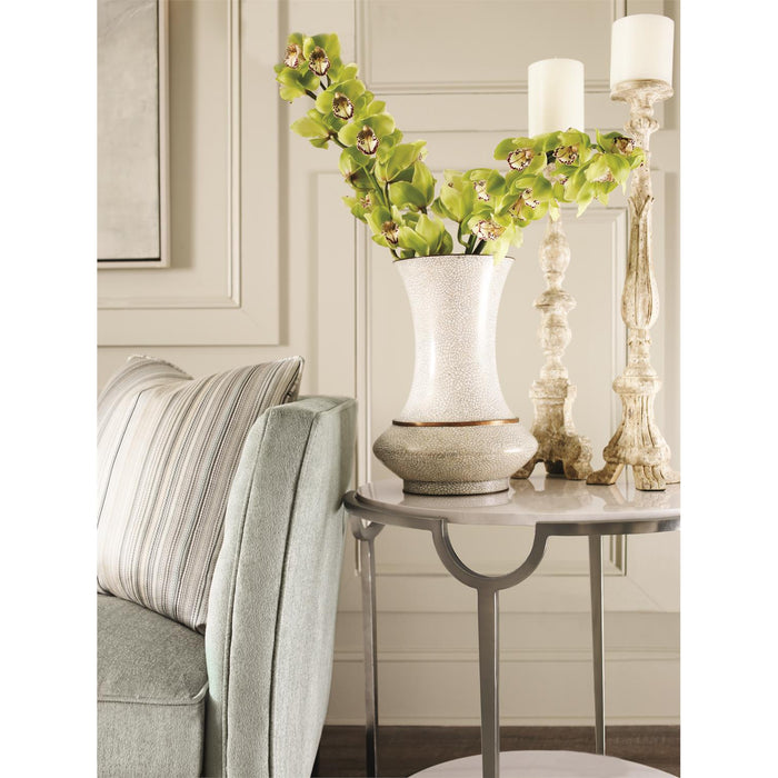 Bernhardt Morello Round Metal End Table