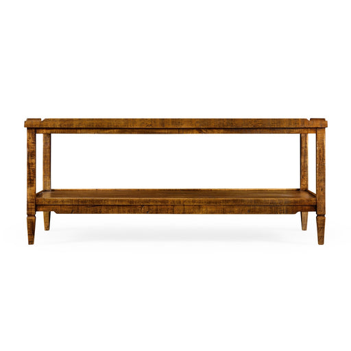 Jonathan Charles Casual Accents Distressed Coffee Table 491021