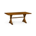 Jonathan Charles Casually Country Solid Wood Dining Table 491060-72L-CFW