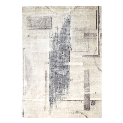 Global Views Art Rug - Grey