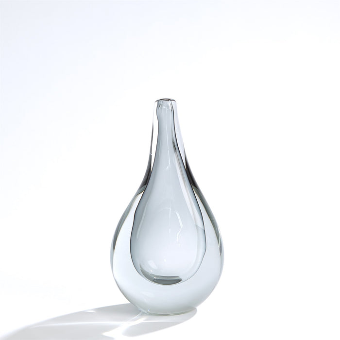 Global Views Stretched Neck Vase - Grey