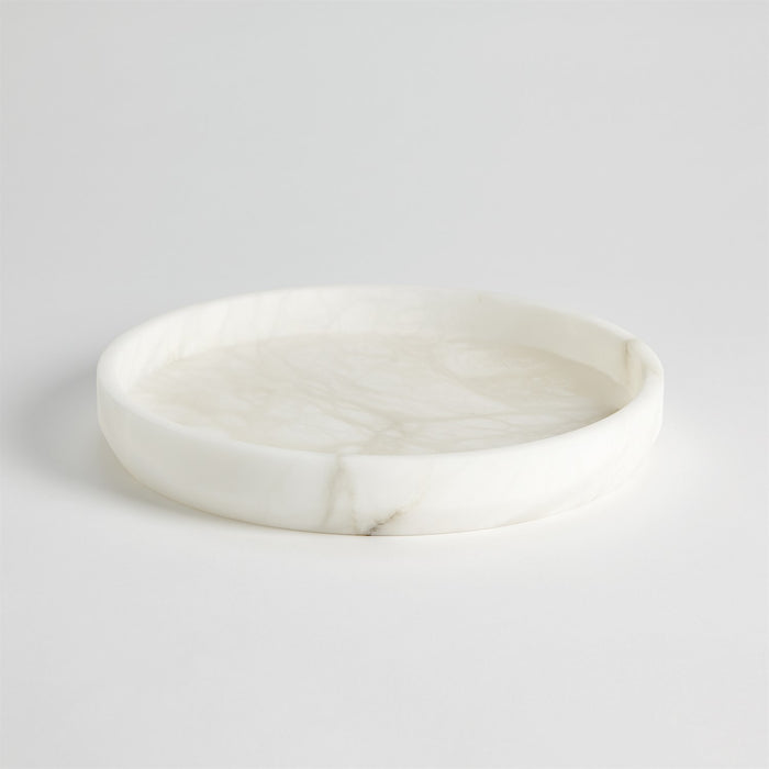 Global Views Alabaster Tapered Round