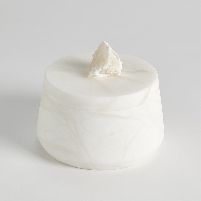 Global Views Alabaster Tapered Round