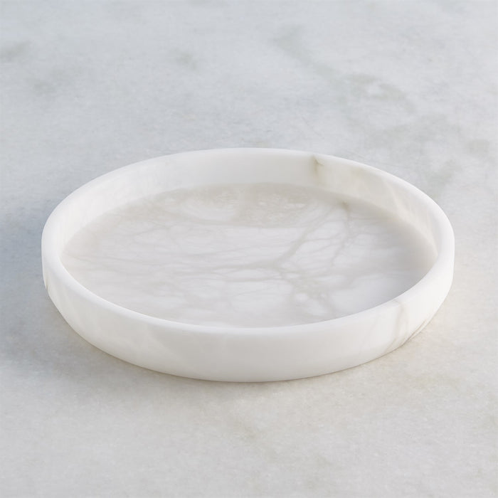 Global Views Alabaster Tapered Round