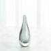 Global Views Stretched Neck Vase - Grey