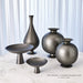 Global Views Bronzino Baluster Vase - Gunmetal