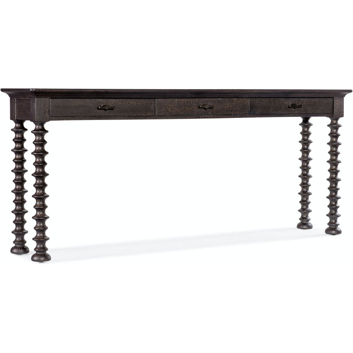 Hooker Furniture Big Sky Turned Leg Sofa Table