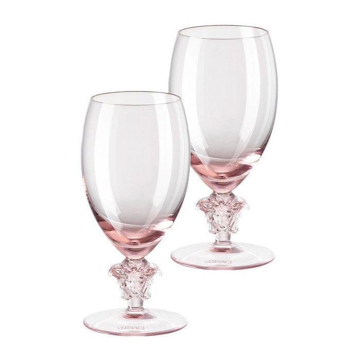 Versace Medusa Lumiere 2/Short Stem - Rose White Wine - Set of 2