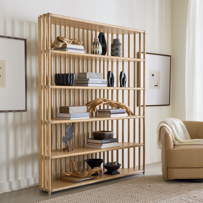 Hooker Furniture Retreat Slatted Bookcase