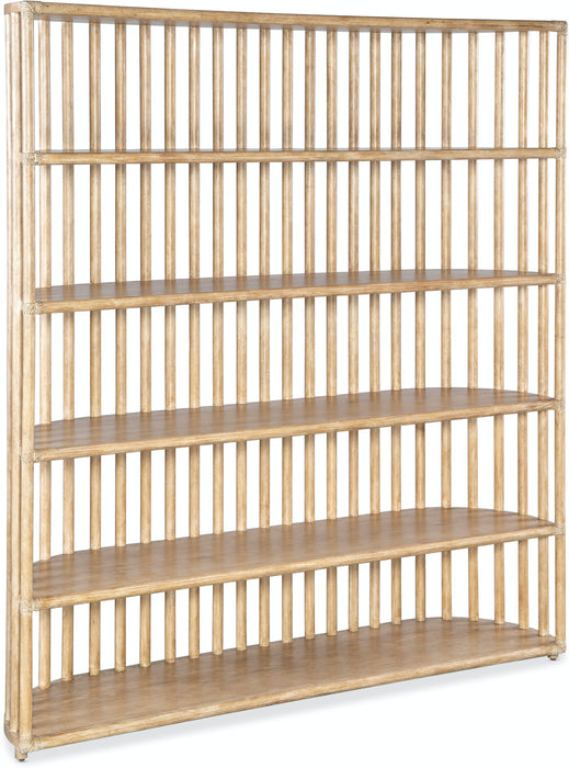 Hooker Furniture Retreat Slatted Bookcase