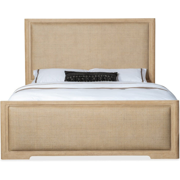 Hooker Furniture Retreat Cane Panel Bed