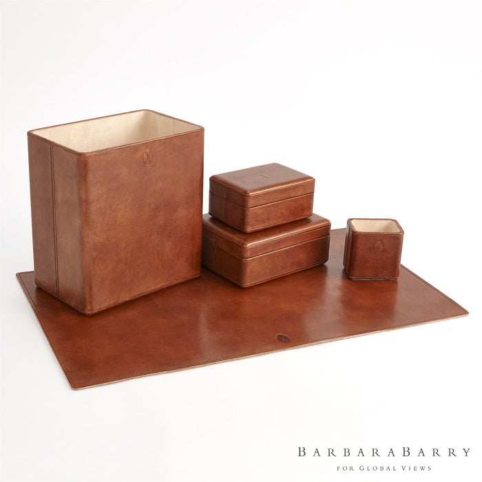 Global Views Signature Tobacco Desk Accessories