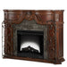 Michael Amini Windsor Court Fireplace with Electric Insert - Vintage Fruit