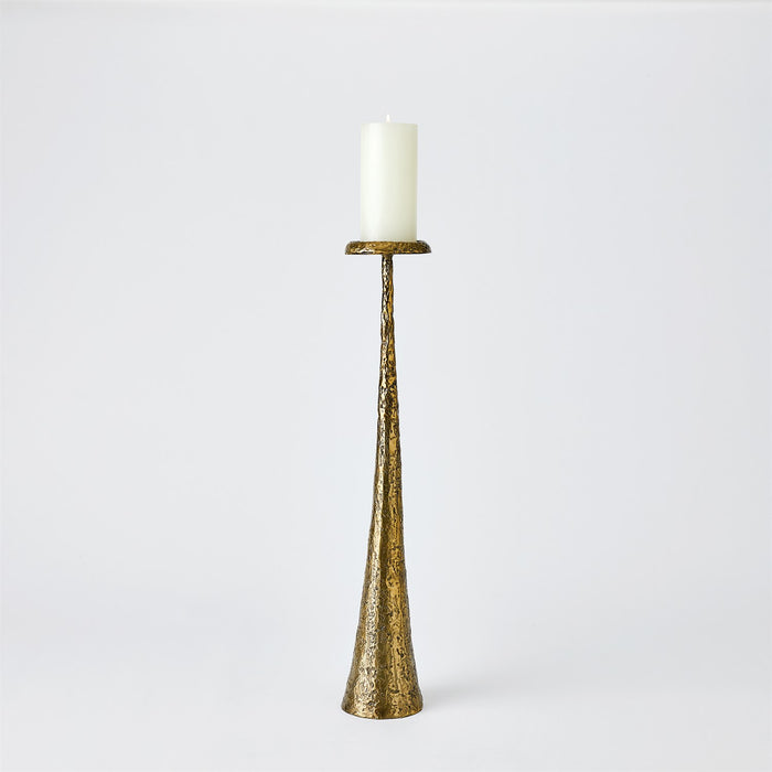 Global Views Beacon Candle Holder - Brass