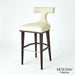 Global Views Anvil Back Barstool