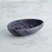 Global Views Oblique Alabaster Bowl - Black