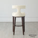 Global Views Anvil Back Barstool