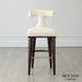 Global Views Anvil Back Barstool