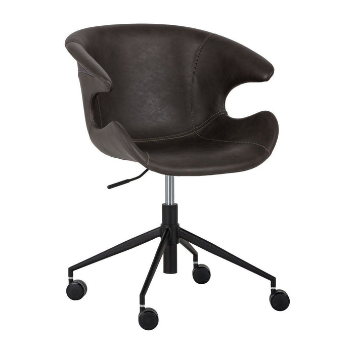 Sunpan Kash Office Chair - Town Grey