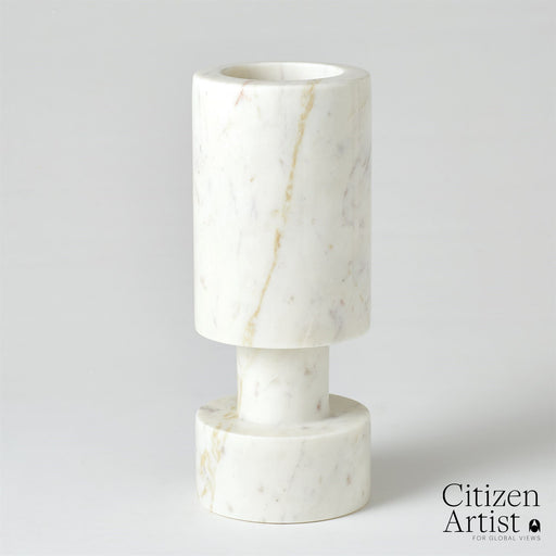 Global Views Luc Vase Marble