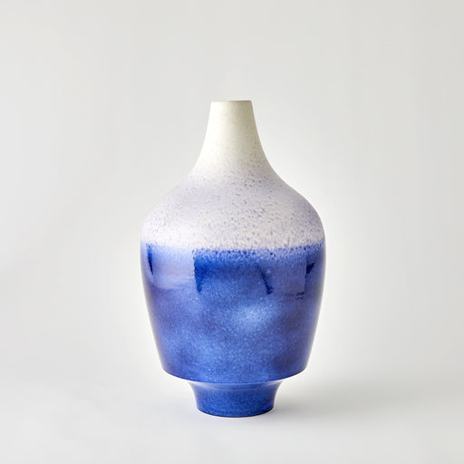 Global Views Acorn Vase Cobalt