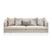 Michael Amini Camden Court Sofa - Flax/Platinum