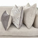 Michael Amini Camden Court Sofa - Flax/Platinum