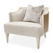 Michael Amini Camden Court Accent Chair - Flax/Pearl