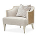 Michael Amini Camden Court Accent Chair - Flax/Pearl