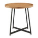 Euro Style Niklaus 22" Round Side Table - Oak