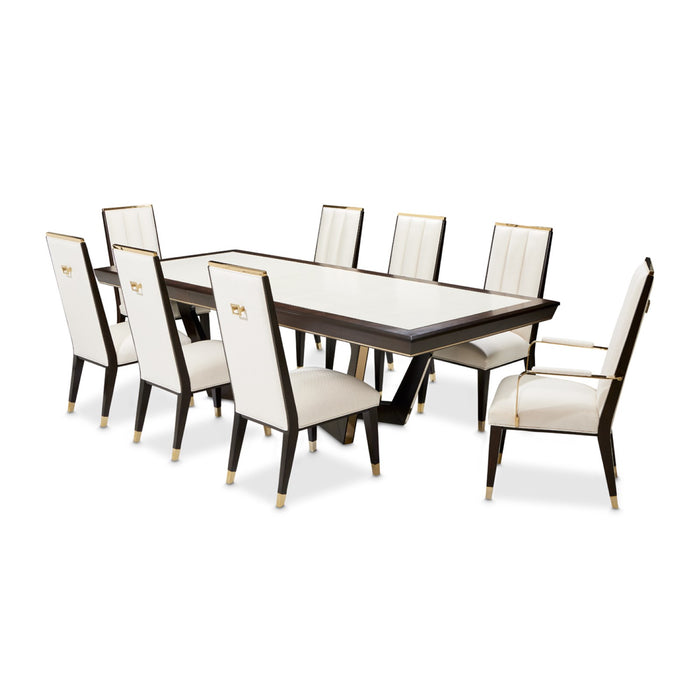 Michael Amini Belmont Place Rect. Dining Table - Espresso