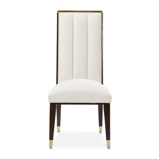 Michael Amini Belmont Place Side Chair - Espresso