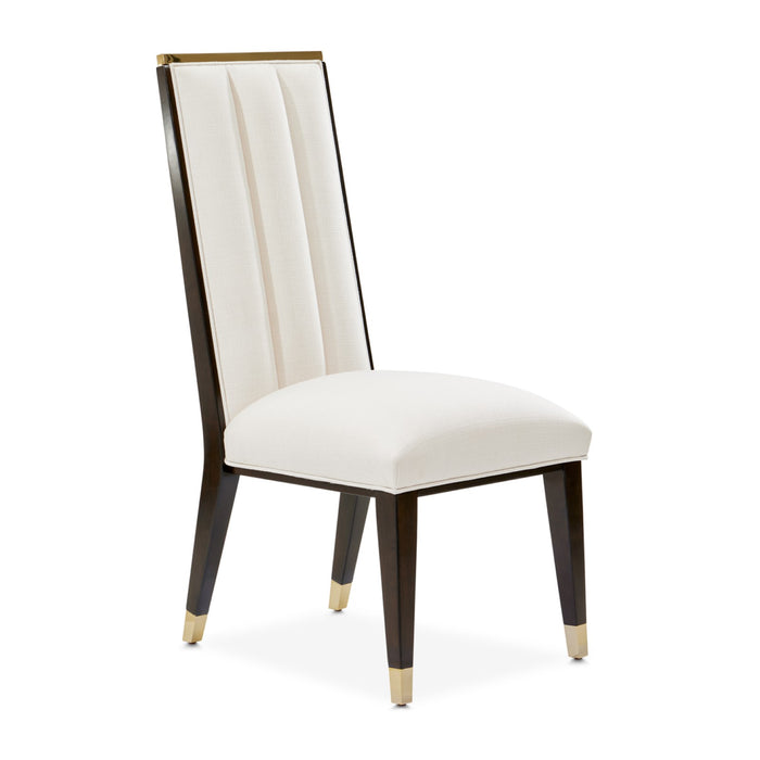 Michael Amini Belmont Place Side Chair - Espresso