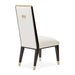 Michael Amini Belmont Place Side Chair - Espresso