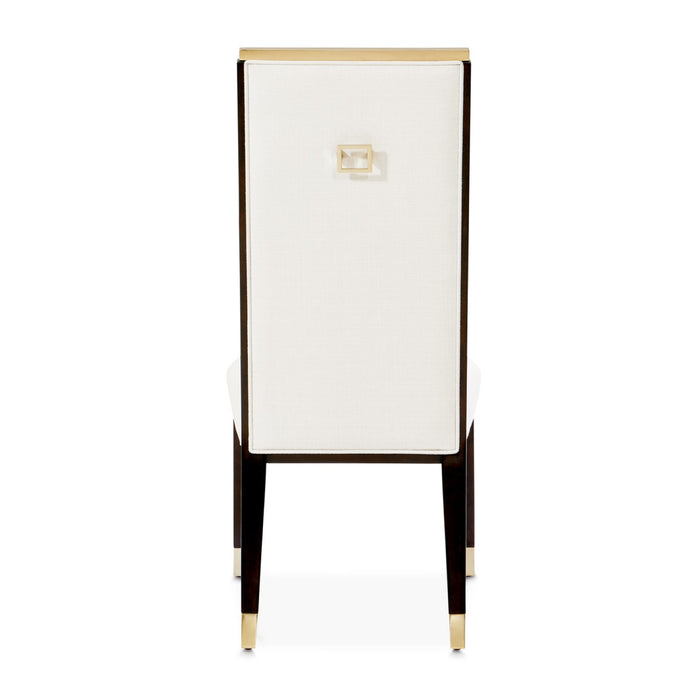 Michael Amini Belmont Place Side Chair - Espresso