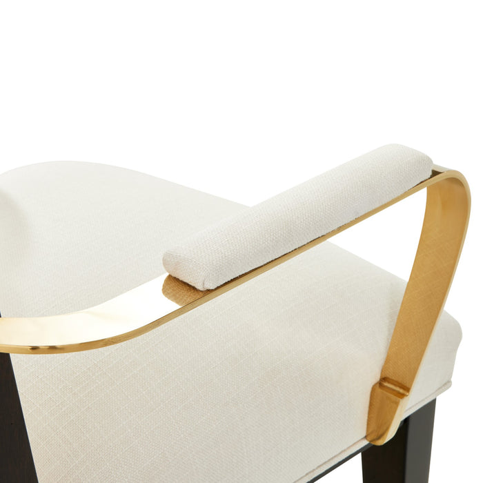 Michael Amini Belmont Place Arm Chair - Espresso